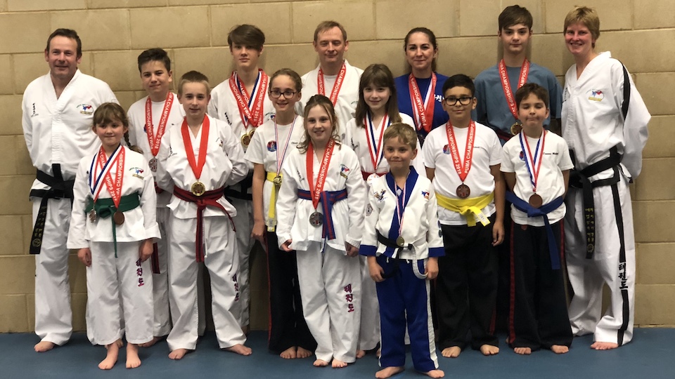 Chesterfield students win medals at PUMA British • Chesterfield Tae