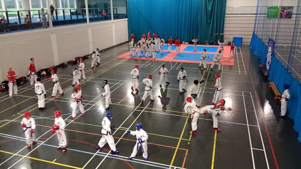 Chesterfield students attend ITF England session • Chesterfield Tae